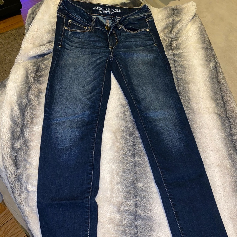 American Eagle Outfitters jeans.